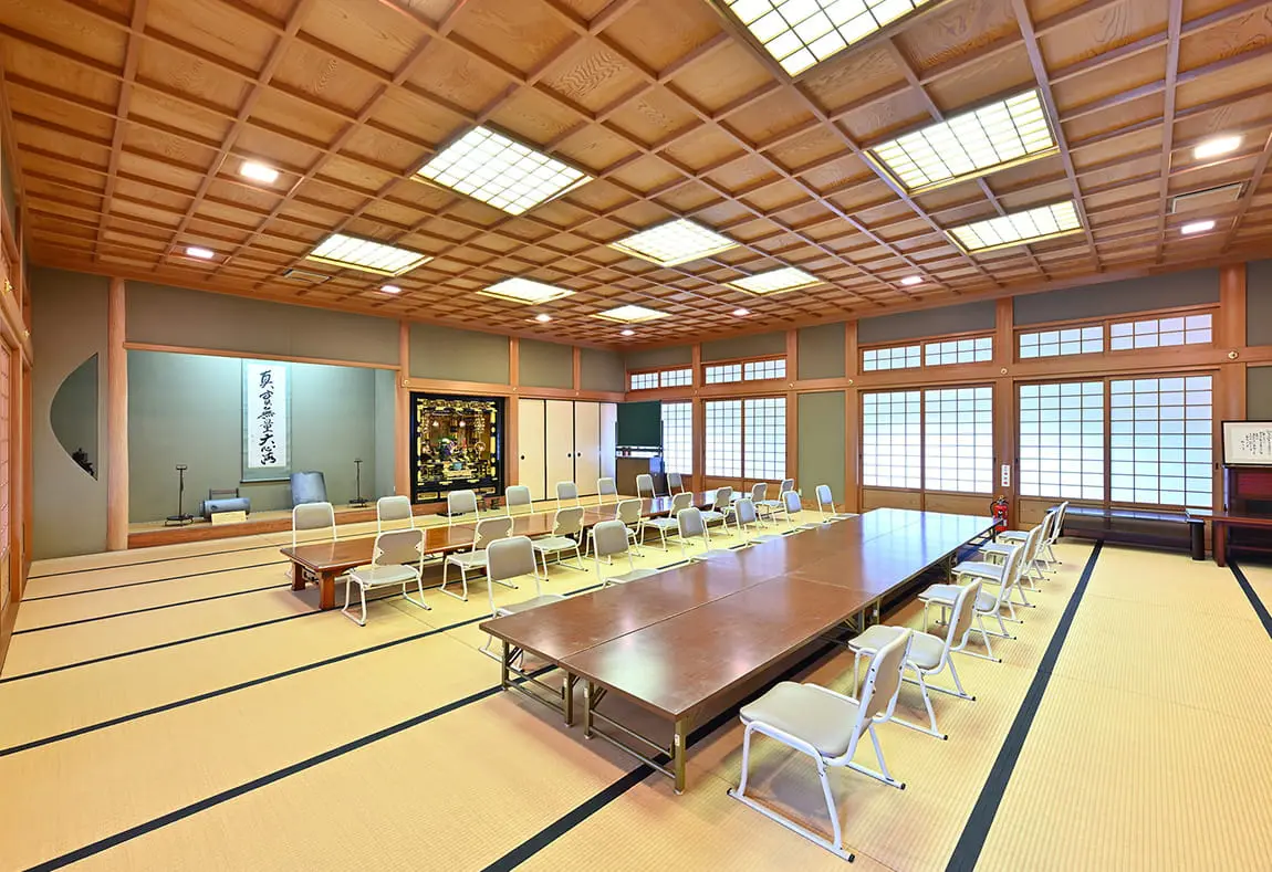 常善寺 門徒会館広間の画像